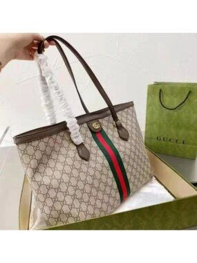 Gucci Medium Ophidia Shopping Bag Tote